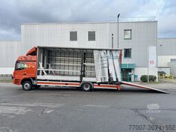 Mercedes-Benz Atego 1530 LL + Anhänger Doppelstock LBW