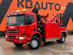 Scania P 114 4x4 BRO WRECKER / 2x WINCH 10 + 30 ton / ...