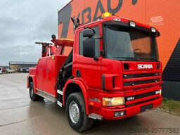 Scania P 114 4x4 BRO WRECKER / 2x WINCH 10 + 30 ton / ...
