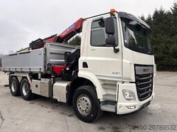 DAF CF 480 Kipper+HMF 2820