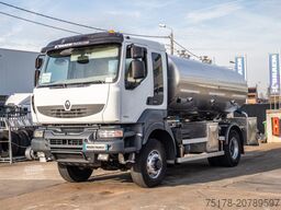 RENAULT KERAX 380+MAGYAR INOX 11000L/3COMP./MELK/LAIT/M...