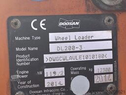DOOSAN DL200-3 mit Waage