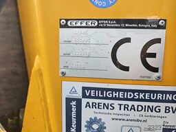 Volvo FH 540 8x2 / EFFER 95 tm CRANE / JIB WINCH - KRAN