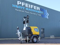 Torre faro Atlas Copco Hilight H6+ Valid inspection, Max Boom Height 8m,