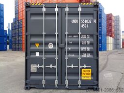 40 Fuß High Cube Seecontainer-Anthrazit one Way / 12Meter Lagercontainer /
