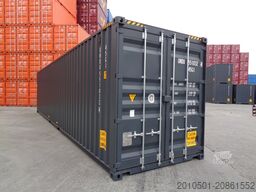40 Fuß High Cube Seecontainer-Anthrazit one Way / 12Meter Lagercontainer /