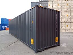 40 Fuß High Cube Seecontainer-Anthrazit one Way / 12Meter Lagercontainer /
