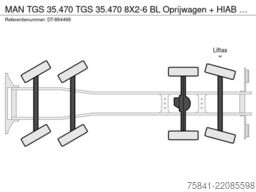 MAN TGS 35.470 TGS 35.470 8X2-6 BL Oprijwagen + HIA...
