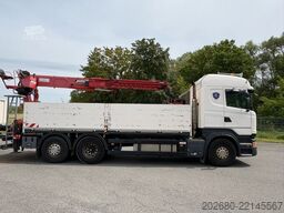 SCANIA R 450 6x2/2 Baustoff Kran MKG 171 a2 Euro 6