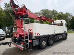 SCANIA R 450 6x2/2 Baustoff Kran MKG 171 a2 Euro 6