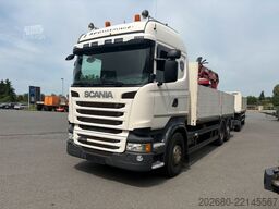 SCANIA R 450 6x2/2 Baustoff Kran MKG 171 a2 Euro 6
