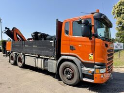 Scania G450 6x4 PRITSCHE + KRAN PALFINGER PK19.001 SLD...