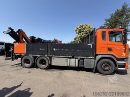 Scania G450 6x4 PRITSCHE + KRAN PALFINGER PK19.001 SLD...