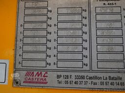 AMC CASTERA S/R 38T semi-trailer / steering
