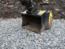 Remu EP3150 screening bucket with S60 attachment