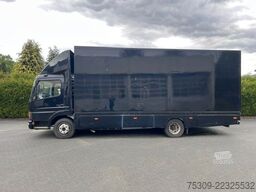 MERCEDES-BENZ 815 Verkaufsaufbau Markise Klima Standheizung