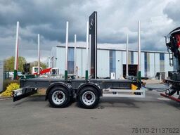 Ebert KHZA 18 Tandem-Kurzholz-Anhänger NEU