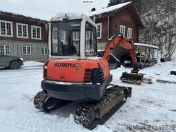Kubota KX161-2 Tracked Excavator with Hydraulic Grading B