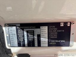 Scania P 500 6x2*4 9 TON FRONT AXLE / RETARDER