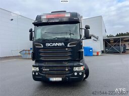 Scania R500 6x2 box truck w/ 2 temp refrigerator/freezer