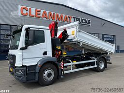 MAN TGM 18.320 Euro 6 Fassi 13 Tonmeter laadkraan N...