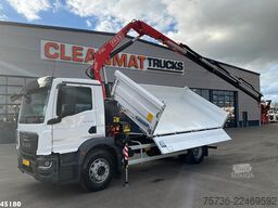 MAN TGM 18.320 Euro 6 Fassi 13 Tonmeter laadkraan N...