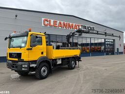 Man TGM 13.290 4x4 Hiab 9 Tonmeter laadkraan Just 2...