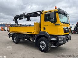 Man TGM 13.290 4x4 Hiab 9 Tonmeter laadkraan Just 2...