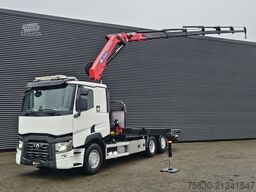 Renault T-430 / 6X2 / HMF 26TM / CRANE / GRUE