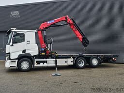 Renault T-430 / 6X2 / HMF 26TM / CRANE / GRUE