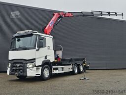 Renault T-430 / 6X2 / HMF 26TM / CRANE / GRUE