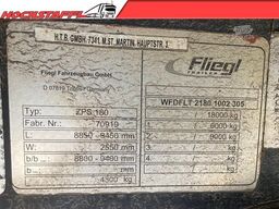 FLIEGL 2-Achs Drehschemel Anhänger ZPS180