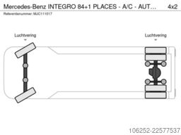 Mercedes-Benz INTEGRO 84+1 PLACES - A/C - AUTOMAT - BE REGIST...