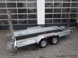 Brian James Trailers Digger Plant 2750kg Nutzlast Heckklappe