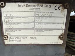 Terex TL 100 Klappschaufel Palettengabel 8.642 h