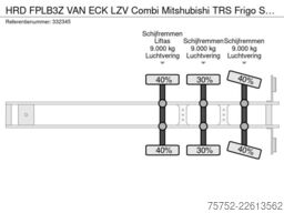 HRD FPLB3Z VAN ECK LZV Combi Mitshubishi TRS Frigo ...