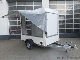 trailershop Event Trailer Infostand 2 Klappen 230Volt Licht