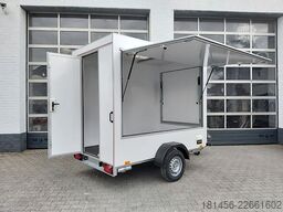 trailershop Event Trailer Infostand 2 Klappen 230Volt Licht