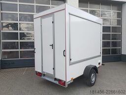 trailershop Event Trailer Infostand 2 Klappen 230Volt Licht