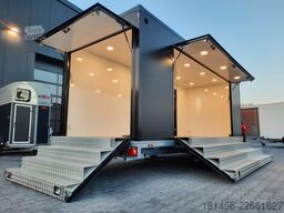 trailershop Event Messe Bühne Infostand 610cm black