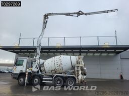 Mercedes Actros 3241 8X4 7m3 Putzmeister Mixer Big-Axle ...