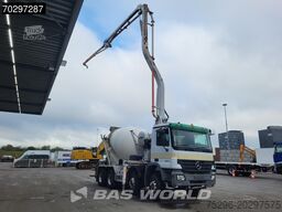 Mercedes Actros 3241 8X4 7m3 Mecbo Mixer Big-Axle Steels...