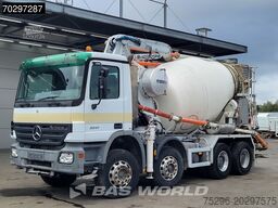 Mercedes Actros 3241 8X4 7m3 Mecbo Mixer Big-Axle Steels...