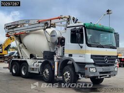 Mercedes Actros 3241 8X4 7m3 Mecbo Mixer Big-Axle Steels...