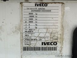 Iveco EUROCARGO 80E18 CLOSED BOX 6m00 x 2m49 x 2m37 -...