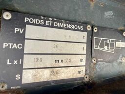 Fruehauf SAF, pallet box, sliding  roof