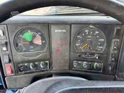 MAN STEYR 33S41 ABROLLCONTAINER+KRAN FASSI+CONTAINER