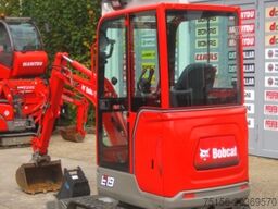 Bobcat E 19 ** Verstellfahrwerk - 2x Löffel **