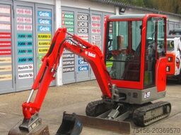 Bobcat E 19 ** Verstellfahrwerk - 2x Löffel **