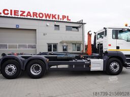 MAN TGS 26.440 6x2 E6/ Dalby hooklift 21 t